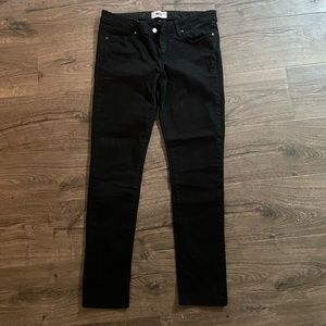 Paige Denim Skyline Skinny Jeans in Black 32